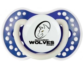 Bucarest Wolves Sucette LOVI Dynamic Bleu-marine phosphorescente