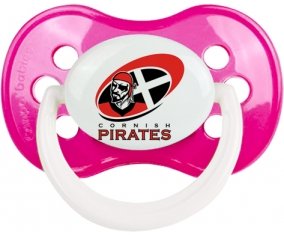 Cornish Pirates Sucette Anatomique Rose foncé classique