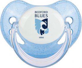 Bedford Blues Tétine Physiologique Bleue à paillette
