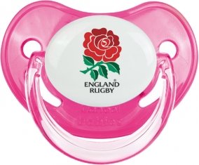 England Rugby XV Sucette Physiologique Rose classique