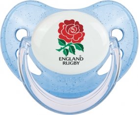 England Rugby XV Sucette Physiologique Bleue à paillette