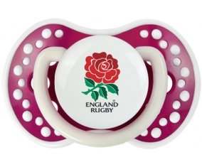 England Rugby XV Sucette LOVI Dynamic Fuchsia phosphorescente