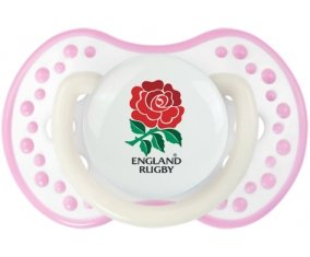 England Rugby XV Sucette LOVI Dynamic Blanc-rose phosphorescente