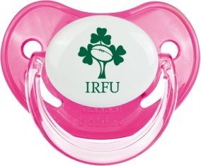 Irland Rugby XV Sucette Physiologique Rose classique