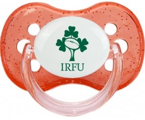 Irland Rugby XV Tétine Cerise Rouge à paillette
