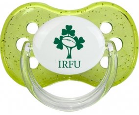 Irland Rugby XV Tétine Cerise Vert à paillette