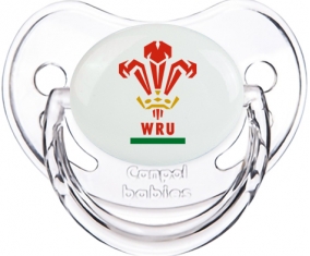 Wales Rugby XV Tétine Physiologique Transparent classique
