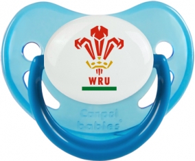 Wales Rugby XV Tétine Physiologique Bleue phosphorescente