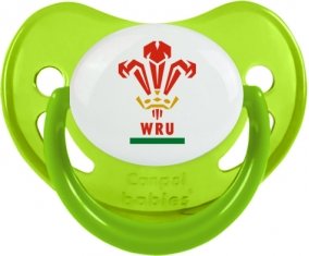 Wales Rugby XV Tétine Physiologique Vert phosphorescente