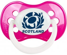 Scotland Rugby XV Sucette Anatomique Rose foncé classique