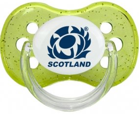 Scotland Rugby XV Sucette Cerise Vert à paillette