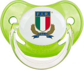 Italia Rugby XV Sucette Physiologique Vert classique