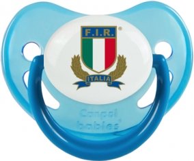 Italia Rugby XV Sucette Physiologique Bleue phosphorescente