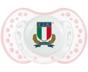 Italia Rugby XV Sucette LOVI Dynamic Retro-blanc-rose-tendre classique
