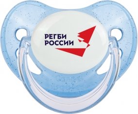 Rusia Rugby XV Sucette Physiologique Bleue à paillette