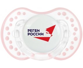 Rusia Rugby XV Sucette LOVI Dynamic Retro-blanc-rose-tendre classique
