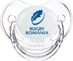 Romania Rugby XV Tétine Physiologique Transparent classique