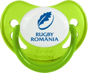 Romania Rugby XV Tétine Physiologique Vert phosphorescente