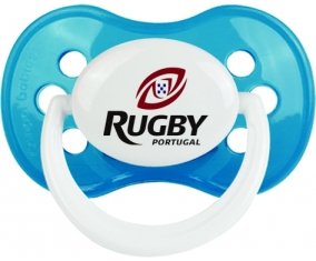 Portuagal Rugby XV Sucette Anatomique Cyan classique