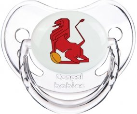 España Rugby XV Sucette Physiologique Transparent classique