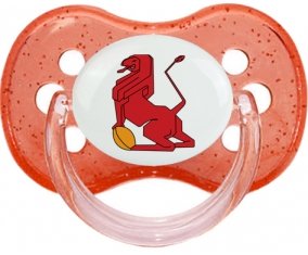 España Rugby XV Sucette Cerise Rouge à paillette