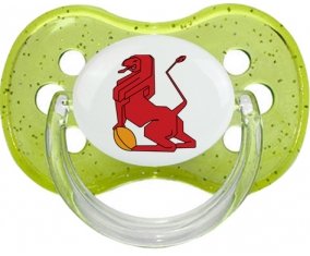 España Rugby XV Sucette Cerise Vert à paillette