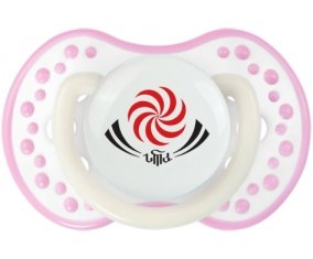 Georgia Rugby XV Sucette LOVI Dynamic Blanc-rose phosphorescente