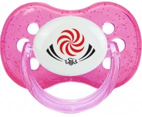 Georgia Rugby XV Tétine Cerise Rose à paillette