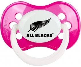 New Zealand Rugby XV Sucette Anatomique Rose foncé classique