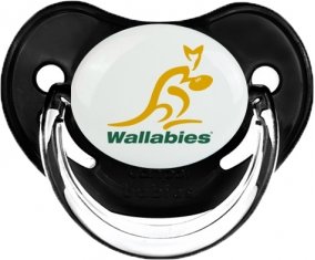 Australia Rugby XV Sucette Physiologique Noir classique