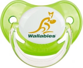 Australia Rugby XV Sucette Physiologique Vert classique