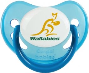 Australia Rugby XV Sucette Physiologique Bleue phosphorescente