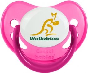 Australia Rugby XV Sucette Physiologique Rose phosphorescente
