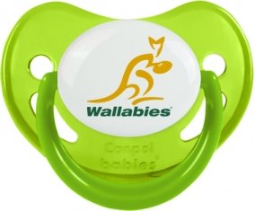 Australia Rugby XV Sucette Physiologique Vert phosphorescente