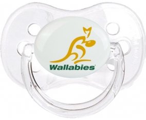 Australia Rugby XV Sucette Cerise Transparent classique