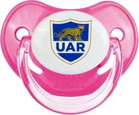 Argentina Rugby XV Sucette Physiologique Rose classique