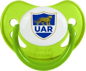 Argentina Rugby XV Sucette Physiologique Vert phosphorescente