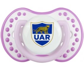 Argentina Rugby XV Sucette LOVI Dynamic Blanc-mauve classique