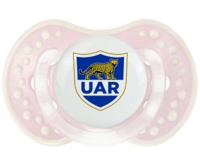 Argentina Rugby XV Sucette LOVI Dynamic Retro-rose-tendre classique
