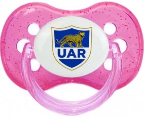 Argentina Rugby XV Tétine Cerise Rose à paillette