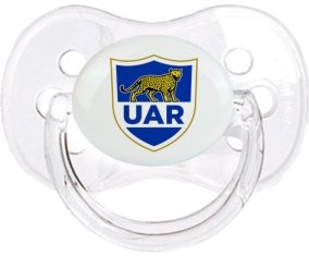 Argentina Rugby XV Tétine Cerise Transparent classique