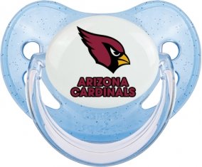 Arizona Cardinals Tétine Physiologique Bleue à paillette