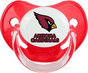 Arizona Cardinals Tétine Physiologique Rouge à paillette