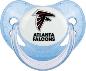 Atlanta Falcons Sucete Physiologique Bleue à paillette