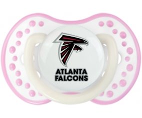 Atlanta Falcons Tétine LOVI Dynamic Blanc-rose phosphorescente