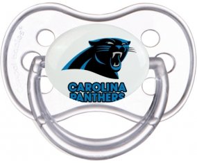 Carolina Panthers Tétine Anatomique Transparente classique