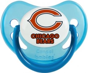 Chicago Bears Sucette Physiologique Bleue phosphorescente