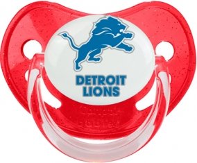 Detroit Lions Sucete Physiologique Rouge à paillette