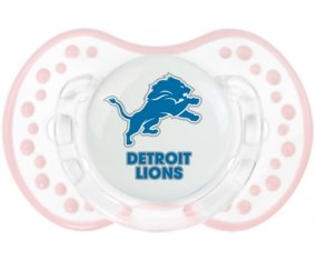 Detroit Lions Tétine LOVI Dynamic Retro-blanc-rose-tendre classique