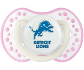 Detroit Lions Tétine LOVI Dynamic Blanc-rose phosphorescente